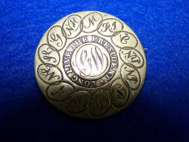 A RARE Button worn at the Inaguration of GEORGE WASHINGTON, March 4, 1789 — image 2